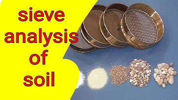 sieve analysis of soil test | civil engineering