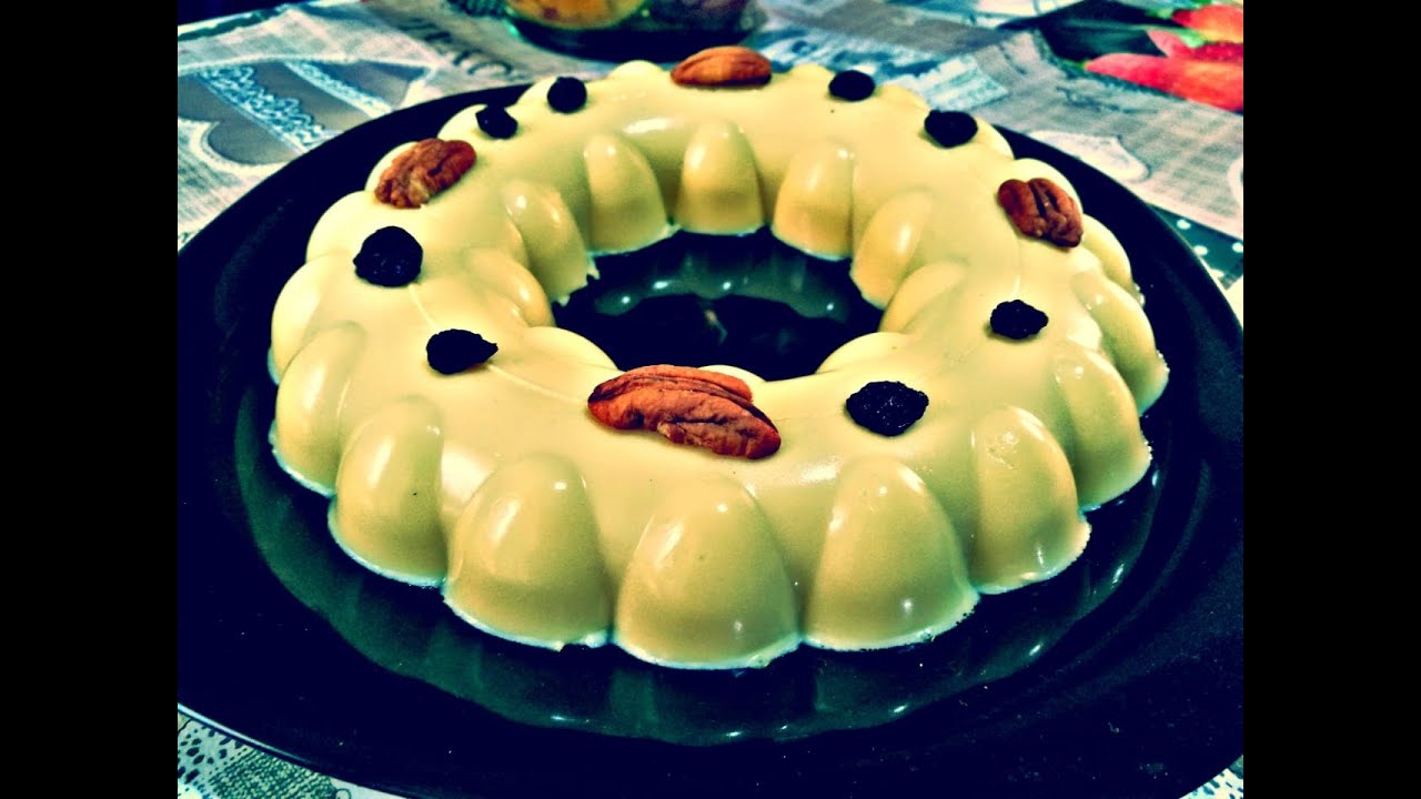 Gelatina de Rompope muy fácil de hacer y deliciosa. YouTube