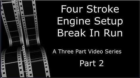 Saito FA-91S GK Break In Run Part 2 of 3