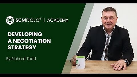 Developing a Negotiation Strategy