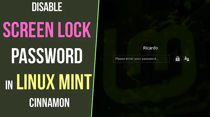 How to Disable Screen Lock Password in Linux Mint 21.2 Cinnamon