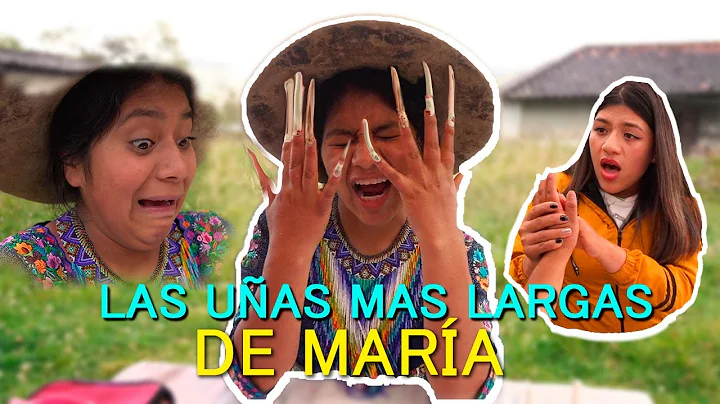 EL PRIMER MANICURE A MARIA, MIRA COMO QUED