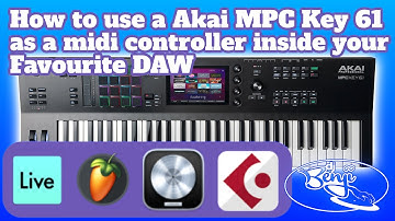 Using the MPC Key 61 as a midi controller in your favourite DAW