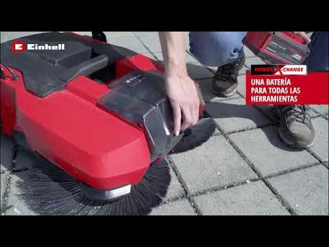 Spazzatrice a batteria einhell te-sw 18/610 li-solo con contenitore 20lt  cod.2352040