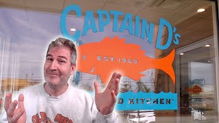 FIRST TIME! Captain D's Fish & Chips REVIEW