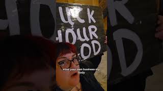 Put it in the Butt. A lesson in political discourse from The Grotto. #satanism #jesus #devil #god