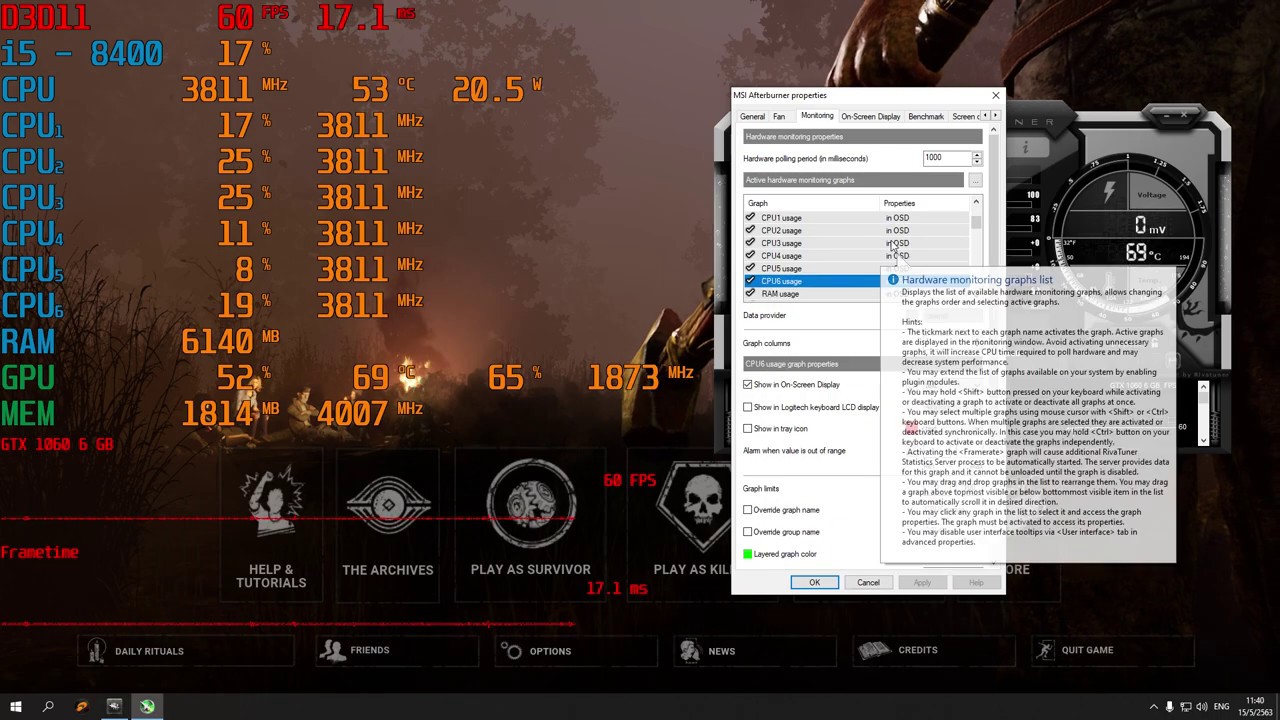 สอนตั้งค่าโปรแกรม MSI Afterburner อย่างคร่าว ๆ และวิธีใช้ - NickPissanu