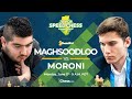 Parham Maghsoodloo vs. Luca Moroni: 2019 Junior Speed Chess Championship
