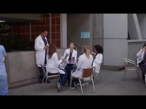 Grey's Anatomy 14X04 Amelia & Maggie Speak French