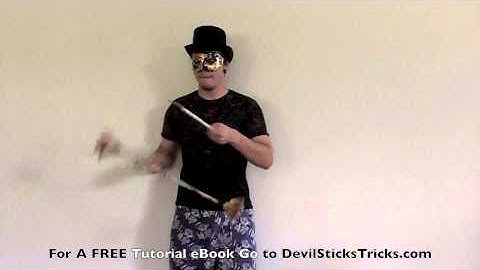 Devil Sticks Helicopter: Devil Sticks Lesson in Slow Motion