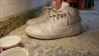 how to clean air jordan 1 at home