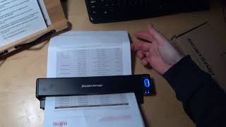 LoFi Unboxing: Fujitsu ScanSnap ix100 Part II - quick test