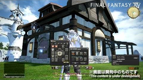 FFXIV: Housing Demo (Letter from the Producer LIVE Part IX)