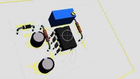 Ares Proteus - Construindo Circuito Impresso.