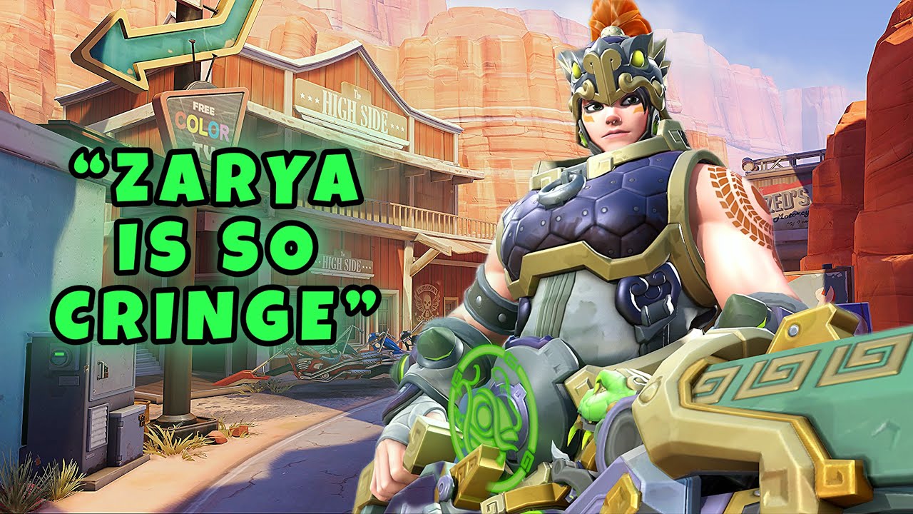 ZARYA IS BROKEN FOR OPEN Q IN OVERWATCH 2 - YouTube