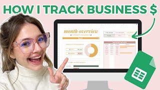 How to Track Deductible Business Expenses | Easy Handmade Business Bookkeeping Sheets Tool
