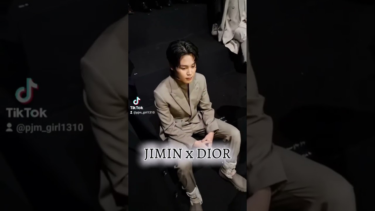 ‎DIOR GLOBAL AMBASSADOR JIMIN‎