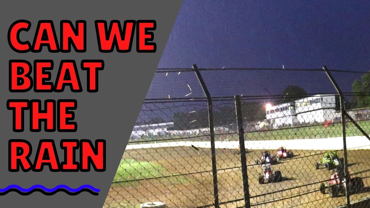 Peter Merrett Racing Simpson Raceway Wingless Sprint Peter Merrett Trophy - YouTube