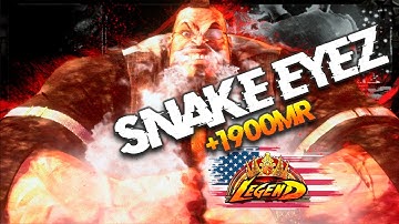 Why I Wear Glasses? Because I Read Everything! Snake Eyez - Zangief - High Level Replays - SF6