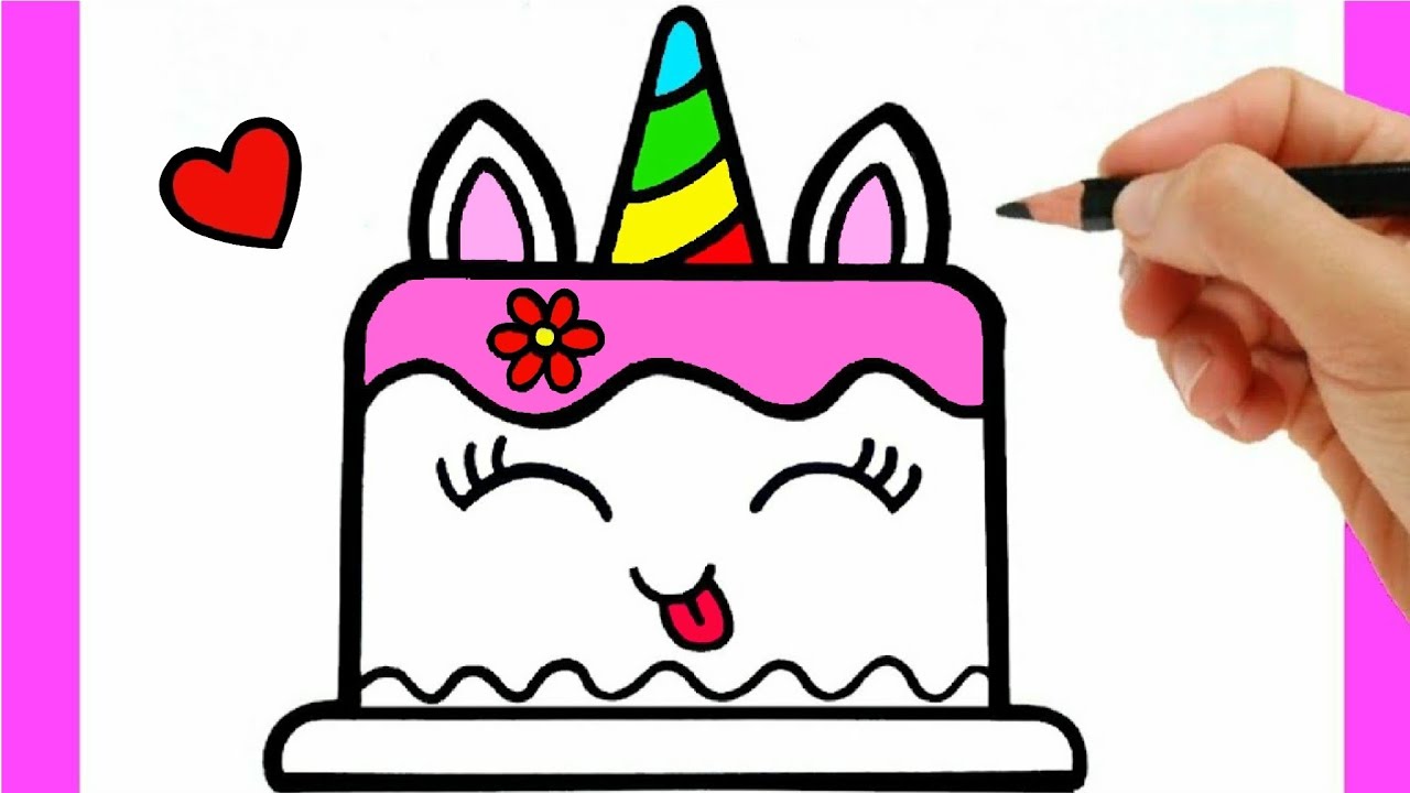 Amazing How To Draw A Cute Cake  Learn more here 