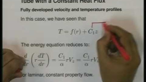 Lecture - 19 Forced Convection - 2