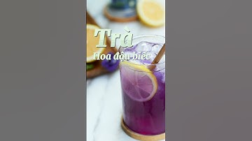 Trà hoa đậu biếc thanh lọc giảm cân #melynhnhan #eatclean #giamcan #trahoadaubiec