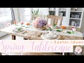 SPRING DECOR | Spring Tablescape | Easter Ideas 🌸