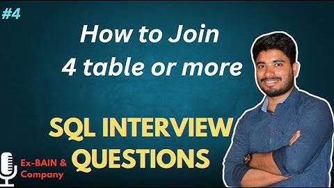 4. How to Join 4 Tables in SQL: Step-by-Step Tutorial for Beginners