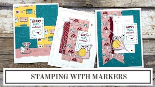 Stampin Up Snail Mail Card Ideas | Stamping with Markers
