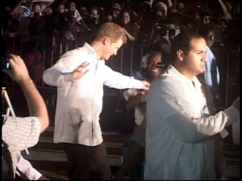 Prince Harry Dances in Belize on Diamond Jubilee Tour