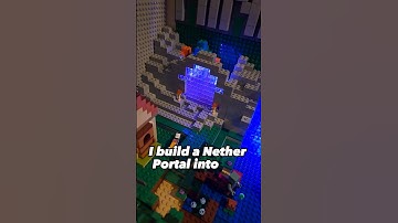 Lego Minecraft PC NETHER PORTAL!!! #lego #minecraft #pc