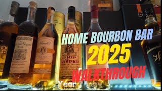 Geno’s Bourbon Bar Tour 2025 | Full Home Bar Setup + Collection Walkthrough 🥃🔥 #homebar #bourbon