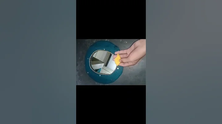 #diy mirror decor 😱#ytshorts