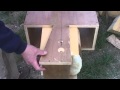 Attaching dovetail jig to log
