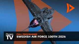 Swedish Air Force 100th Anniversary Airshow Highlights