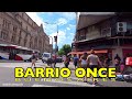 [4K] Buenos Aires Walk - Barrio Once - Estacion Once / Barrio de Balvanera / Buenos Aires Argentina