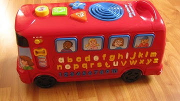 VTech Playtime Bus with Phonics – Interactive Alphabet & Number Learning Toy