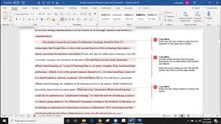 Walk through of Sample Persuasive Research Essay