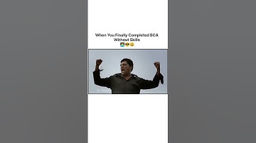 BCA Students Skill Level #bca #bcastudents #coder #coding #shorts #ytshorts