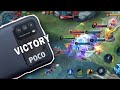 VICTORY!!! - POCO M3 Test Gaming Mobile Legends Bang Bang (Screen Records)