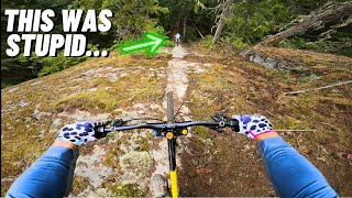 First-Timers Tackle World's CRAZIEST Trails At Whistler Bike Park!