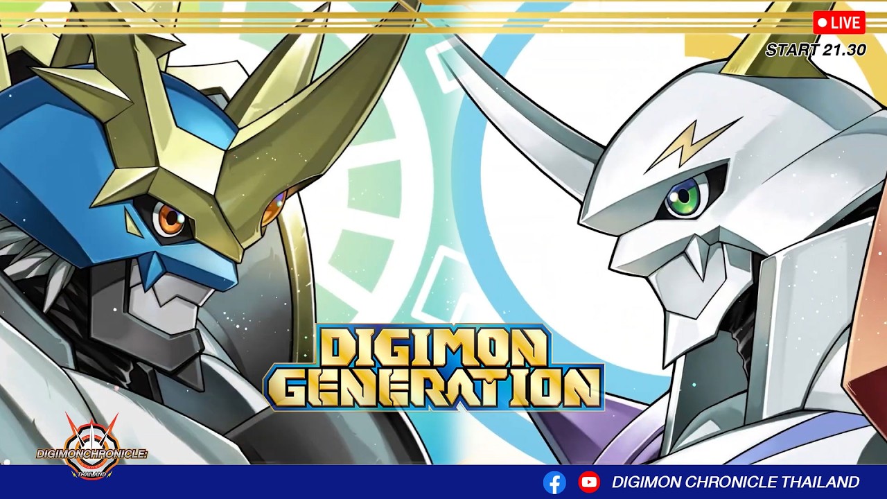 Chronicle Live🔴] Unbox AD01 Digimon Generation - YouTube