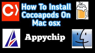 How To Install Cocoapods on Mac OSX - Mojave Catalina High Sierra Capitan Big Sur | Swift | Xcode