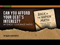 Can You Even Afford Your Debt's Interest? (Interest Coverage Ratio)