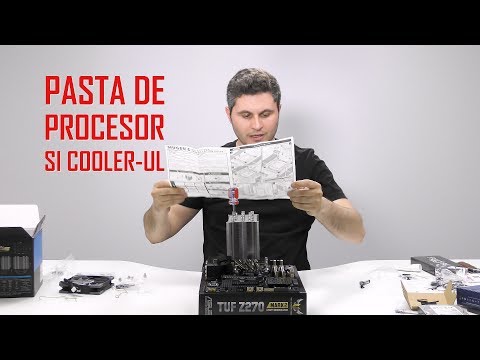 Cum instalezi afurisita aia de pastă pe procesor, și cooler-ul