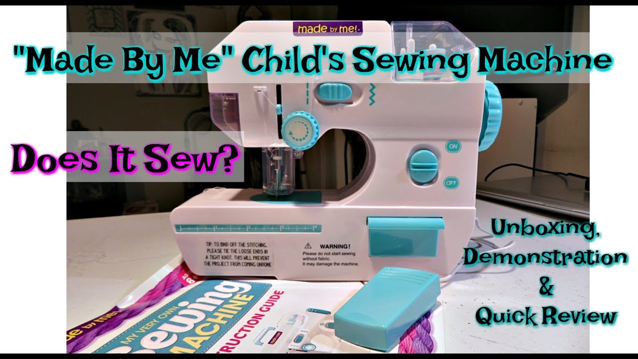 Sewing Machine Toy, Sewing Kit for Kids Ages 8-12