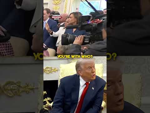 'THE WORST!' Trump CLASHES with ABC reporter in the Oval Office