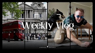 VLOG - WEEK IN THE LIFE - London, self-care, corgis, work, shopping etc