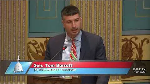 Sen. Barrett: Governor Whitmer's Michigan