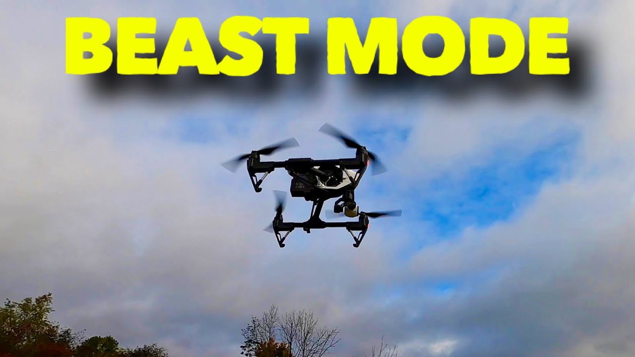 DJI Inspire 1 V2 Beast Mode 3935 Feet